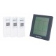 Метеостанция Bresser Temeo Hygro Quadro Prestige с тремя датчиками, серая