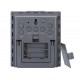 Метеостанция Bresser Temeo Hygro Quadro Prestige с тремя датчиками, серая