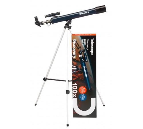 Телескоп Levenhuk Discovery Spark 506 AZ с книгой Телескоп Levenhuk Discovery Spark 506 AZ с книгой