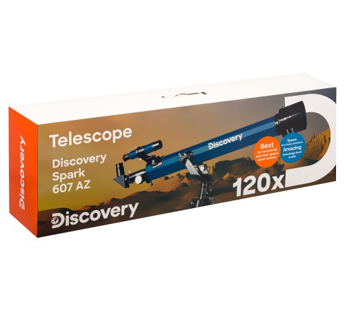 Телескоп Levenhuk Discovery Spark 607 AZ с книгой Телескоп Levenhuk Discovery Spark 607 AZ с книгой