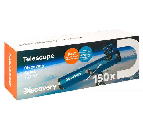 Телескоп Levenhuk Discovery Spark 767 AZ с книгой Телескоп Levenhuk Discovery Spark 767 AZ с книгой