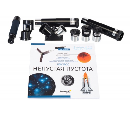 Телескоп Levenhuk Discovery Spark Travel 60 с книгой Телескоп Levenhuk Discovery Spark Travel 60 с книгой