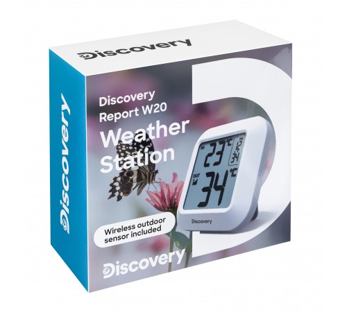 Часы-метеостанция Levenhuk Discovery Report W20 Часы-метеостанция Levenhuk Discovery Report W20