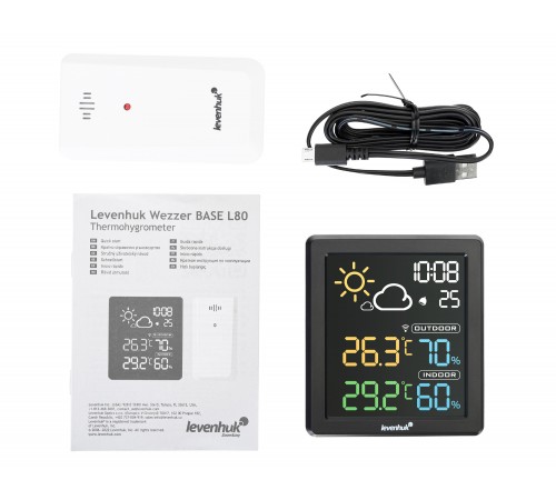 Термогигрометр Levenhuk Wezzer BASE L80
