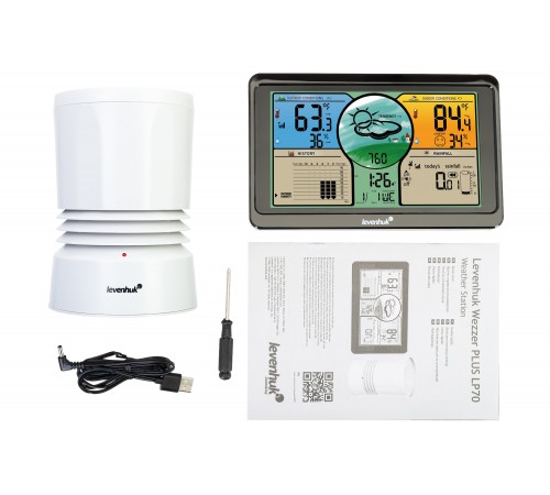 Метеостанция Levenhuk Wezzer PLUS LP70 Метеостанция Levenhuk Wezzer PLUS LP70