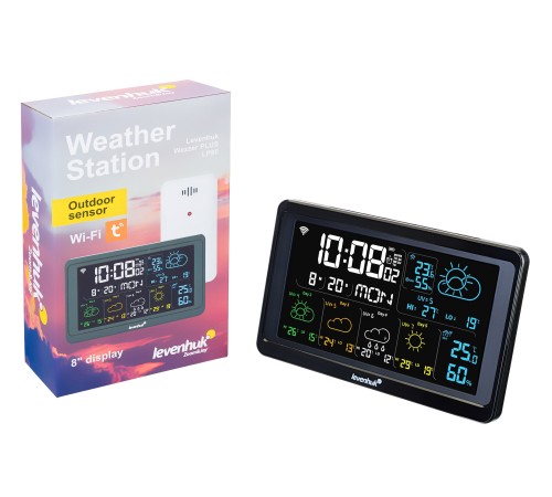 Метеостанция Levenhuk Wezzer PLUS LP80 Метеостанция Levenhuk Wezzer PLUS LP80