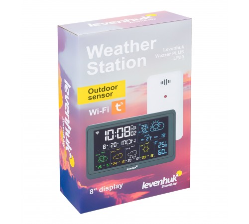 Метеостанция Levenhuk Wezzer PLUS LP80 Метеостанция Levenhuk Wezzer PLUS LP80