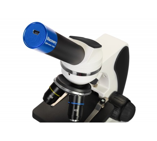 Микроскоп цифровой Levenhuk Discovery Pico Polar с книгой