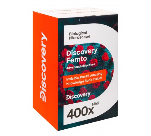 Микроскоп Levenhuk Discovery Femto Polar с книгой Микроскоп Levenhuk Discovery Femto Polar с книгой