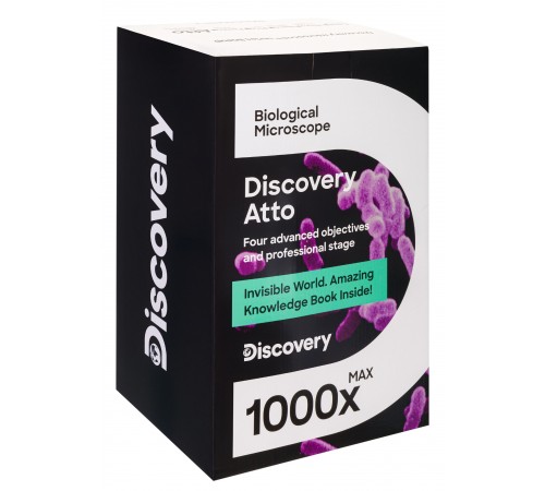 Микроскоп Levenhuk Discovery Atto Polar с книгой Микроскоп Levenhuk Discovery Atto Polar с книгой