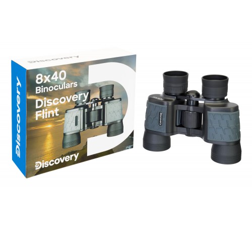 Бинокль Levenhuk Discovery Flint 8x40