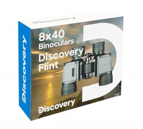 Бинокль Levenhuk Discovery Flint 8x40