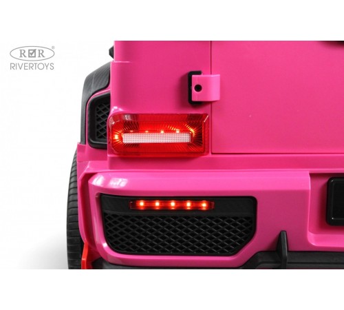 Детский двухместный электромобиль BRABUS MAXI Z888ZZ розовый