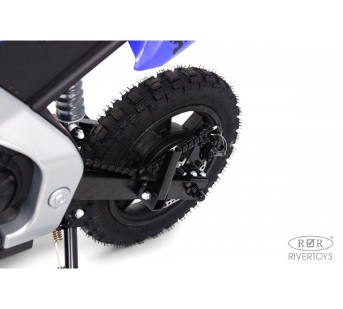 Детский электромотоцикл E777KX синий