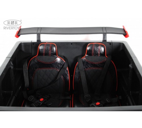 Детский двухместный электромобиль BRABUS MAXI Z888ZZ черный