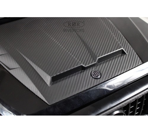 Детский двухместный электромобиль BRABUS MAXI Z888ZZ черный