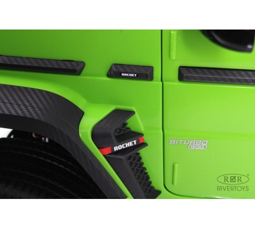 Детский двухместный электромобиль BRABUS MAXI Z888ZZ зеленый