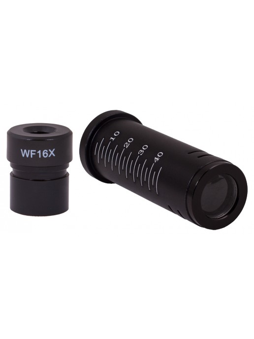Линза Барлоу 2x и окуляр WF16x для Levenhuk 2L PLUS