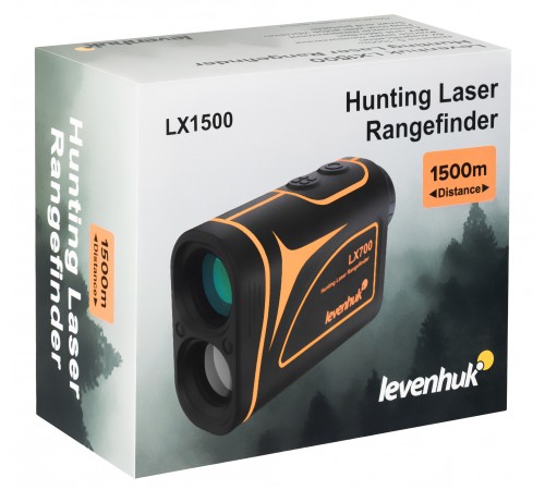 Лазерный дальномер для охоты Levenhuk LX1500 Лазерный дальномер для охоты Levenhuk LX1500