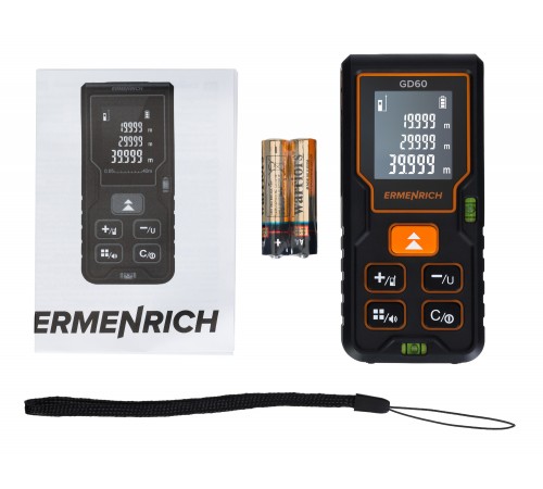 Лазерная рулетка Ermenrich Reel PLUS GD60