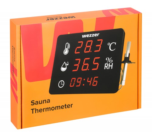 Термометр для сауны Levenhuk Wezzer SN80 Термометр для сауны Levenhuk Wezzer SN80
