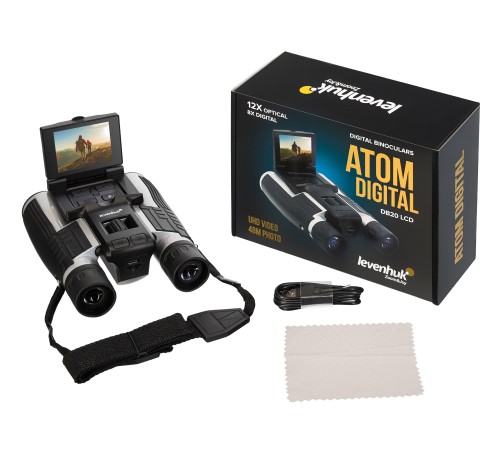 Бинокль цифровой Levenhuk Atom Digital DB20 LCD Бинокль цифровой Levenhuk Atom Digital DB20 LCD