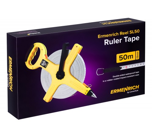 Рулетка геодезическая Ermenrich Reel SL50