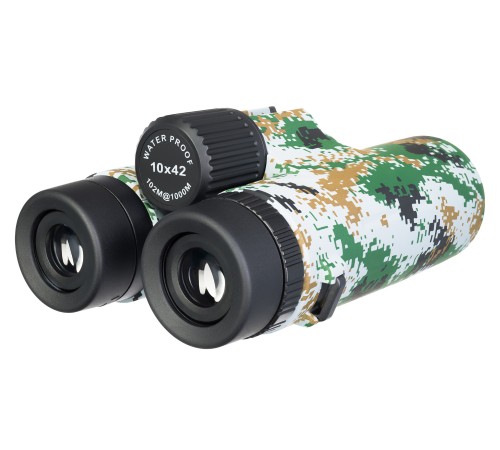 Бинокль камуфляжный Levenhuk Camo 10x42 с сеткой