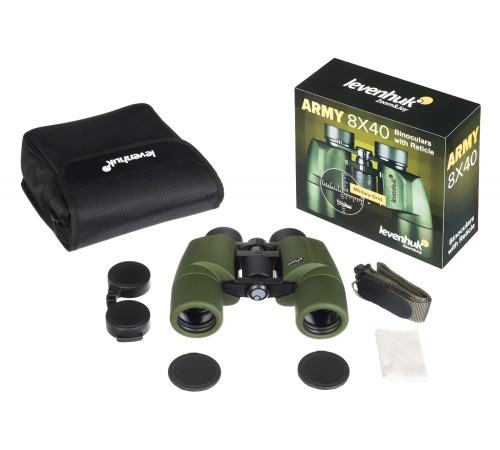 Бинокль Levenhuk Army 8x40 с сеткой Бинокль Levenhuk Army 8x40 с сеткой