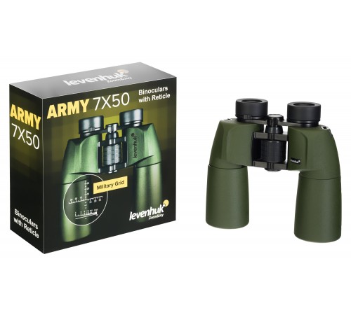 Бинокль Levenhuk Army 7x50 с сеткой Бинокль Levenhuk Army 7x50 с сеткой