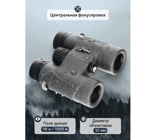 Бинокль Levenhuk Nitro 10x32 Бинокль Levenhuk Nitro 10x32