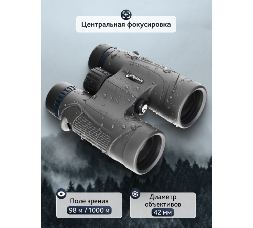 Бинокль Levenhuk Nitro 10x42