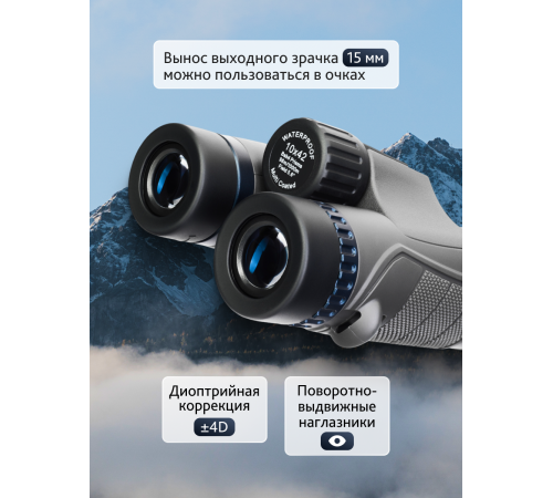 Бинокль Levenhuk Nitro 10x42