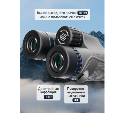 Бинокль Levenhuk Nitro 12x42