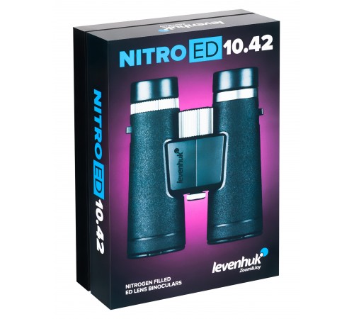 Бинокль Levenhuk Nitro ED 10x42