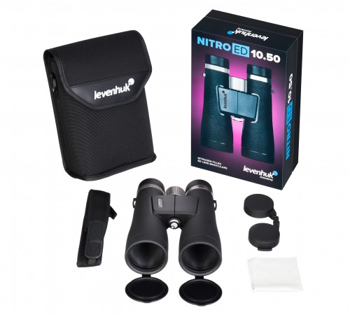 Бинокль Levenhuk Nitro ED 10x50