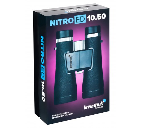 Бинокль Levenhuk Nitro ED 10x50