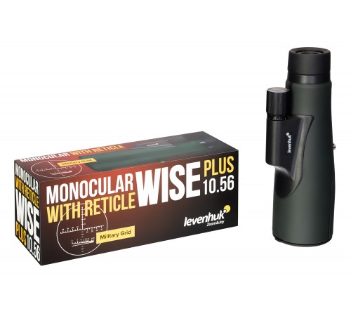 Монокуляр Levenhuk Wise PLUS 10x56 с сеткой
