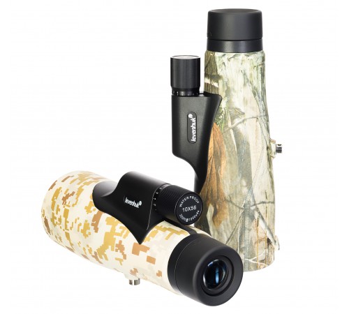 Монокуляр камуфляжный Levenhuk Camo Pine 10x56 с сеткой
