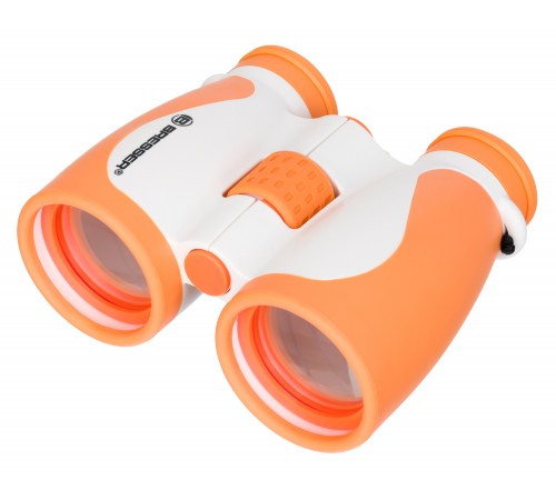 Бинокль детский Bresser Junior 4x40, оранжевый