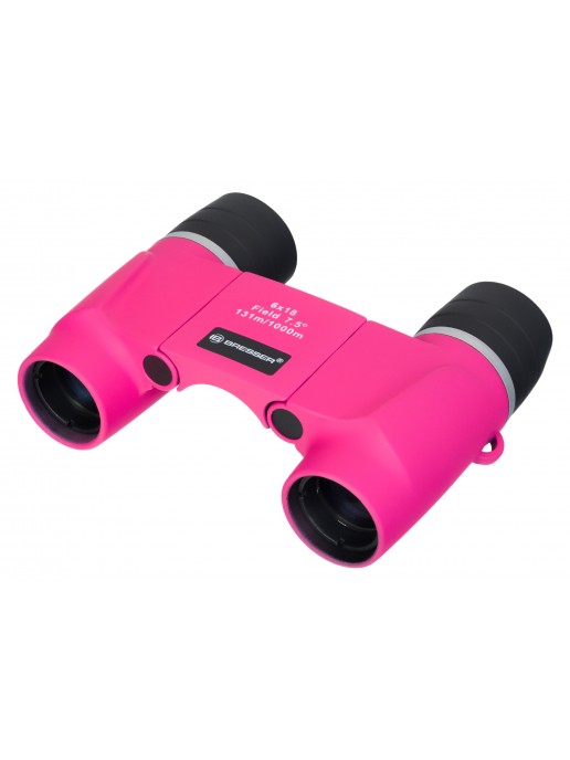 Бинокль детский Bresser Junior 6x18 FF, розовый