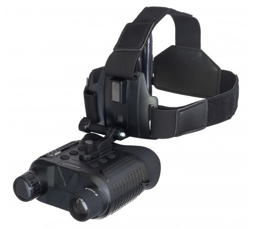 Бинокль цифровой ночного видения Levenhuk Halo 13X Helmet, с креплением на голову