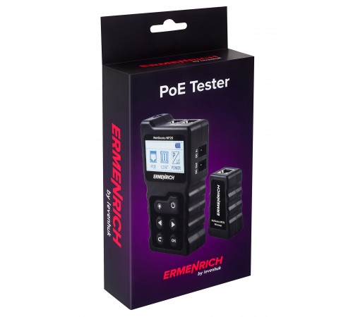 Кабельный PoE-тестер Ermenrich NetGeeks NP25 Кабельный PoE-тестер Ermenrich NetGeeks NP25