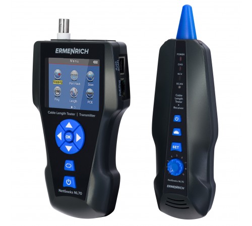 Измеритель длины кабеля Ermenrich NetGeeks NL80