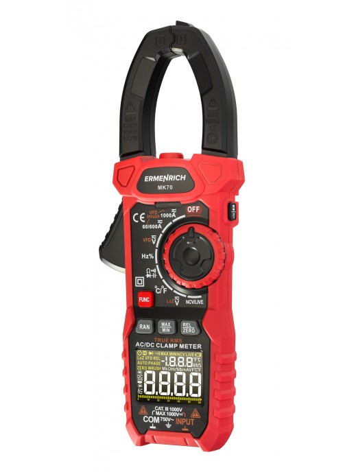Токоизмерительные клещи Ermenrich Ping MK70
