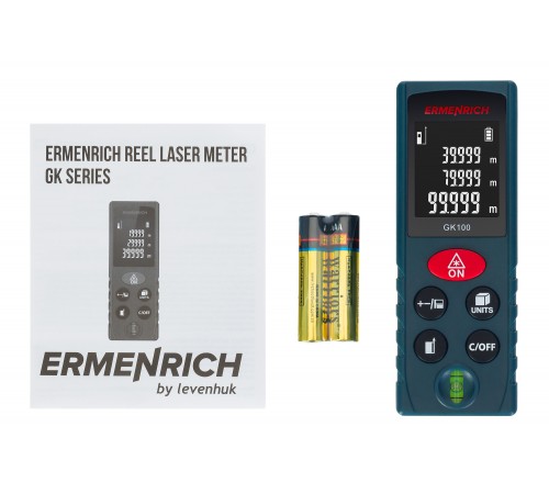 Лазерная рулетка Ermenrich Reel PLUS GK100