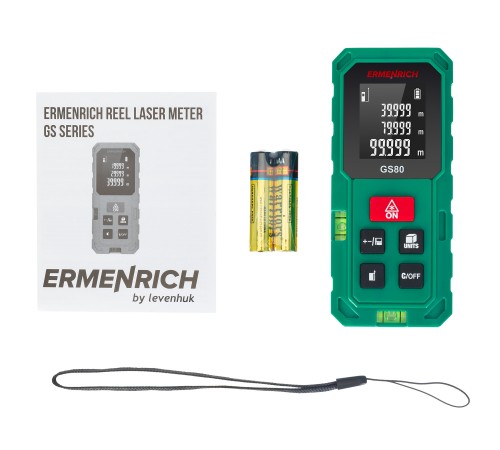 Лазерная рулетка Ermenrich Reel PLUS GS80