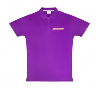 Фирменная футболка-поло Ermenrich, фиолетовая, размер XL