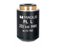 Объектив MAGUS 20HP 20х/0,40 Plan L фазовый PHP2 ∞/1,2 WD 8,0 мм