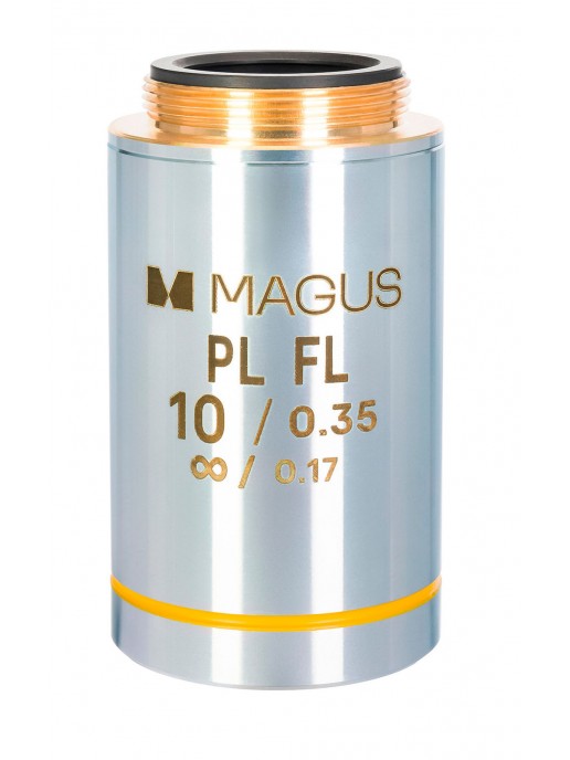 Объектив MAGUS 10PLFL 10х/0,35 Plan FL ∞/0,17